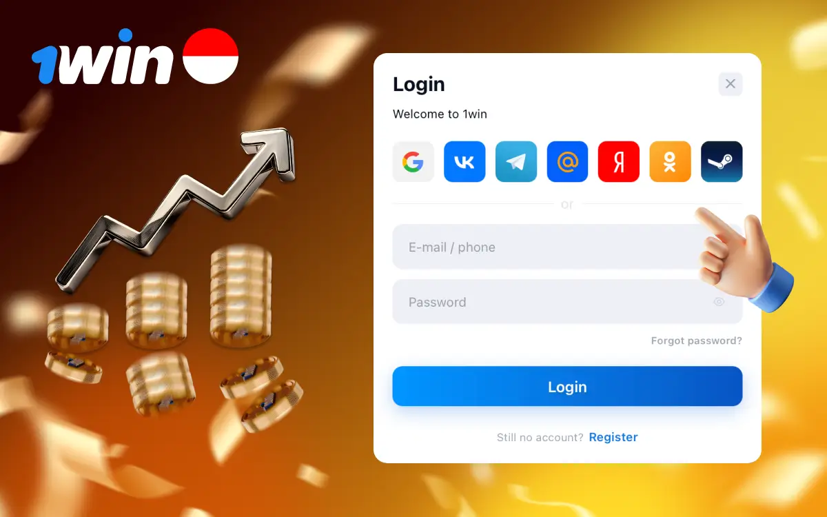 1win Login Process in Indonesia